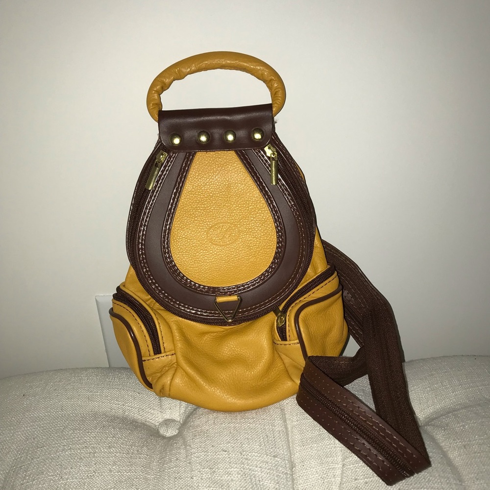 VA Leather backpack from Italy